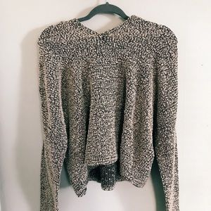 Ambiance slightly cropped hooded sweater